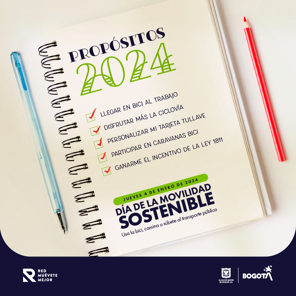 Imagen decorativa DÍA DE LA MOVILIDAD SOSTENIBLE - ENERO 2024