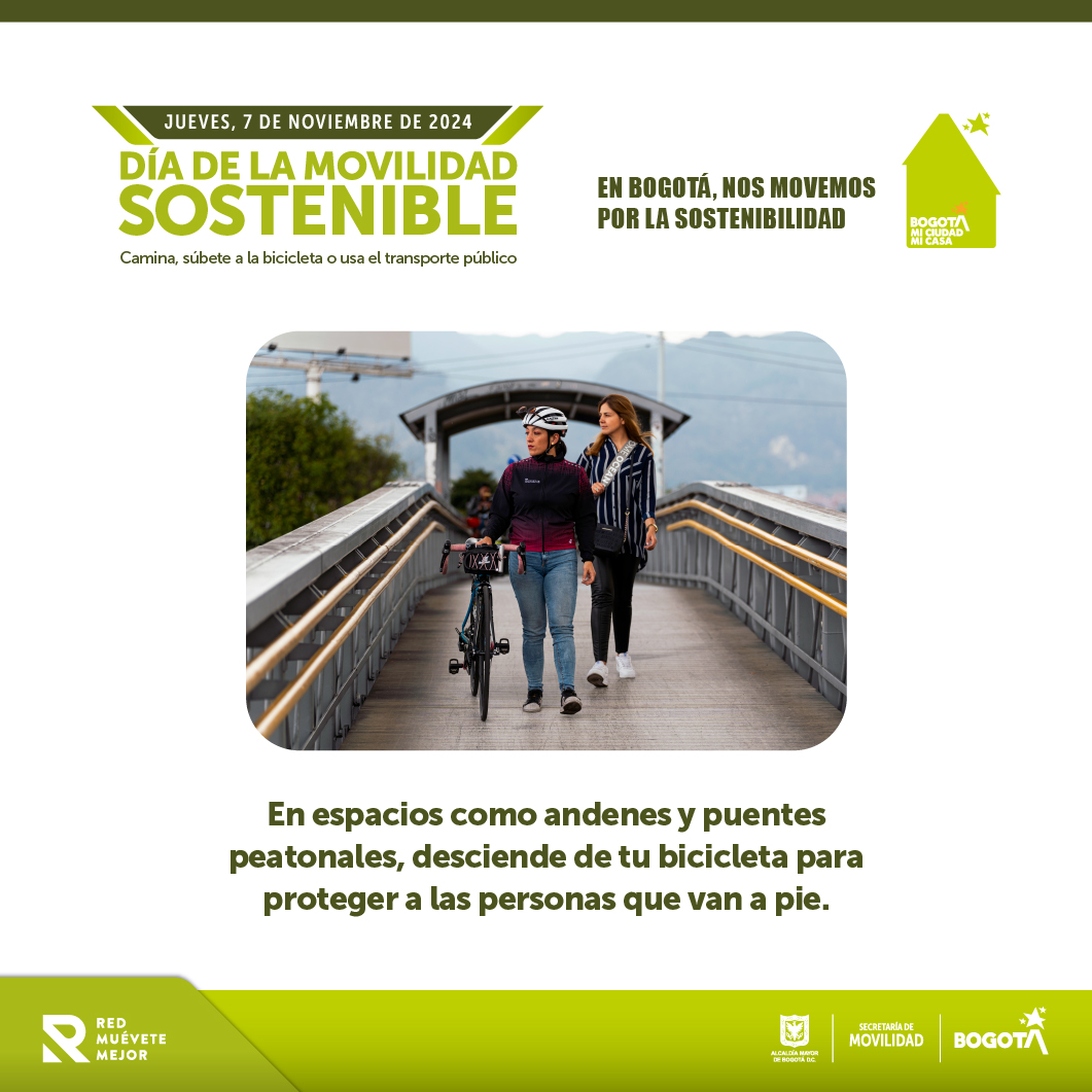 Imagen decorativa DÍA DE LA MOVILIDAD SOSTENIBLE - NOVIEMBRE DE 2024