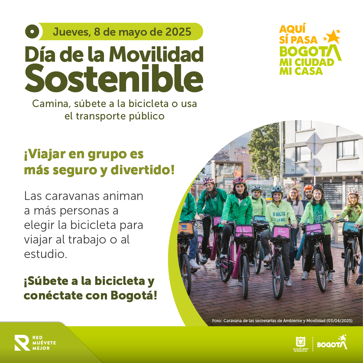 Imagen decorativa DÍA DE LA MOVILIDAD SOSTENIBLE - MAYO 2025