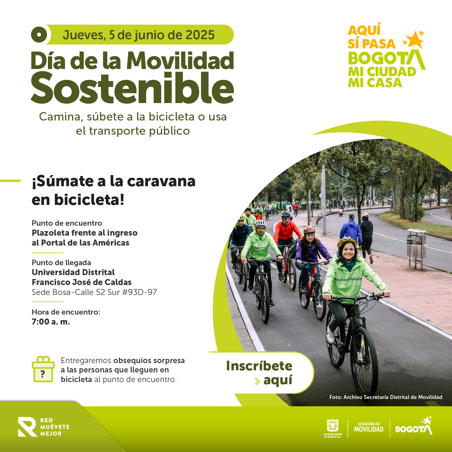 Imagen decorativa BICIRECORRIDO D脥A MOVILIDAD SOSTENIBLE - JUNIO 2025