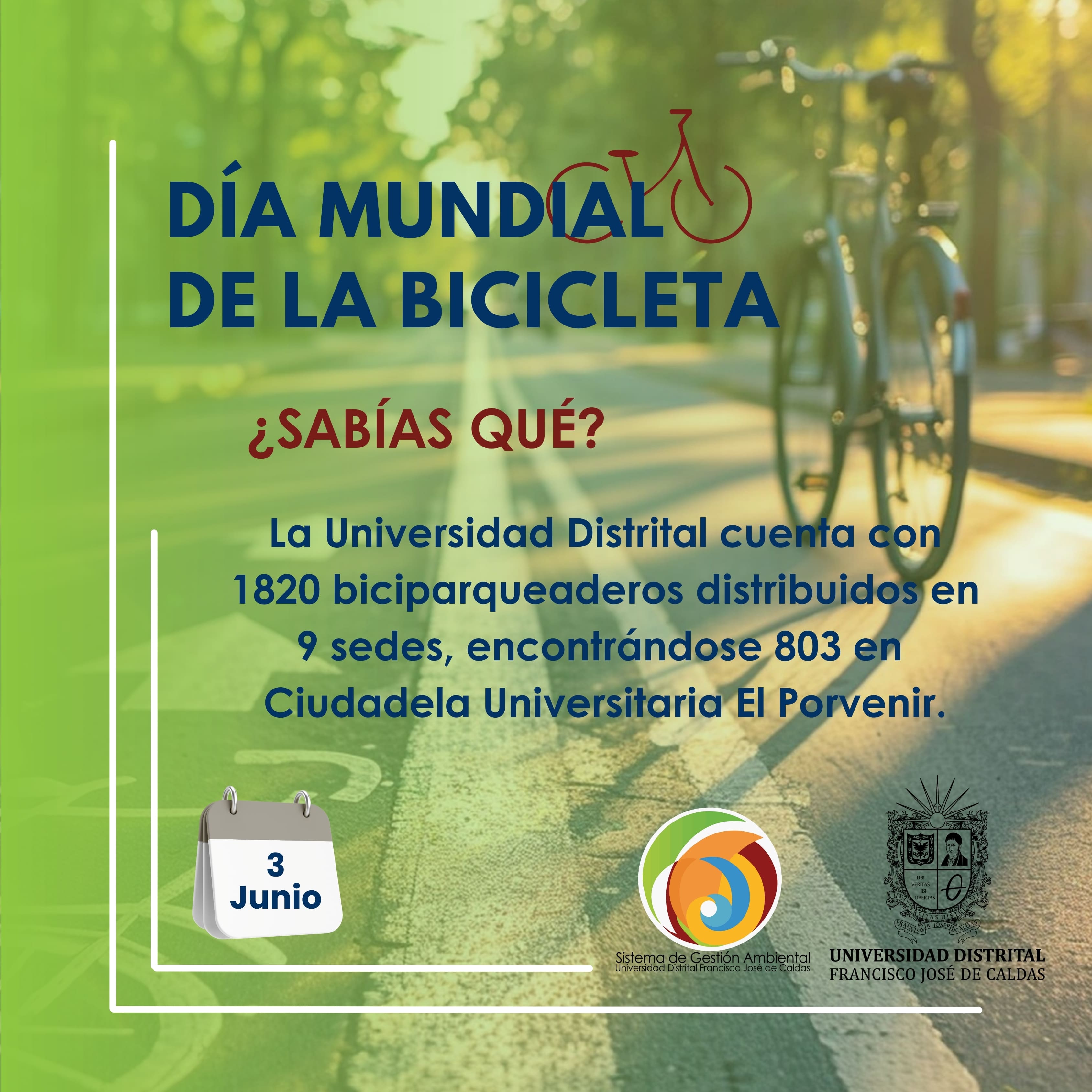 Imagen decorativa DÍA MUNDIAL DE LA BICICLETA