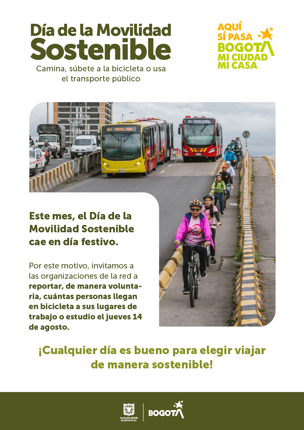 Imagen decorativa DÍA DE LA MOVILIDAD SOSTENIBLE - AGOSTO 2025