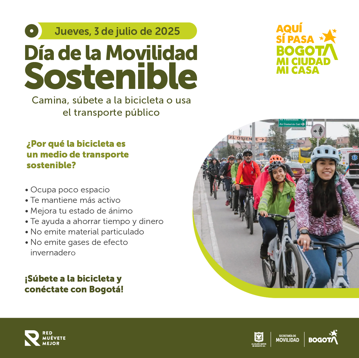 Imagen decorativa DÍA DE LA MOVILIDAD SOSTENIBLE - JULIO 2025