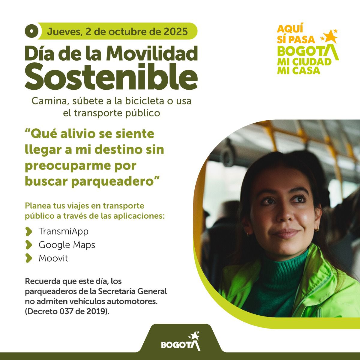 Imagen decorativa DÍA DE LA MOVILIDAD SOSTENIBLE - OCTUBRE DE 2025