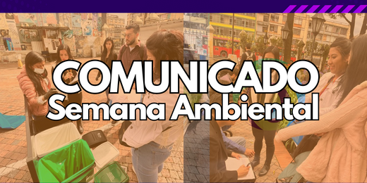 comunicado semana ambiental 